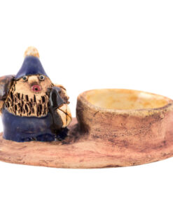 Teelichthalter Wichtel Lisa blau (1)